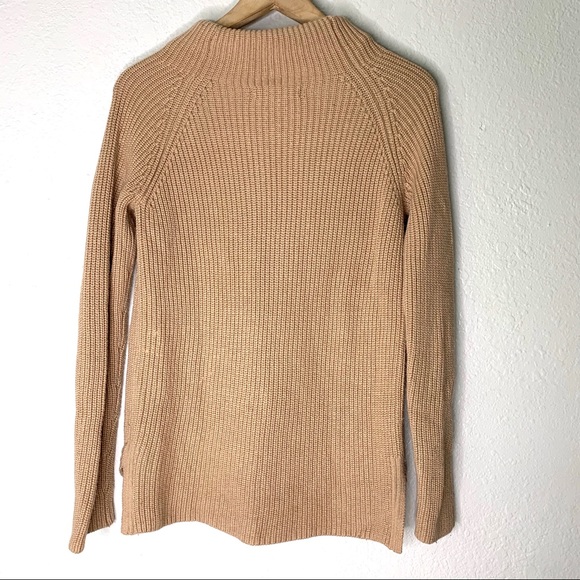 Banana Republic camel mock neck sweater size xs - Picture 6 of 6